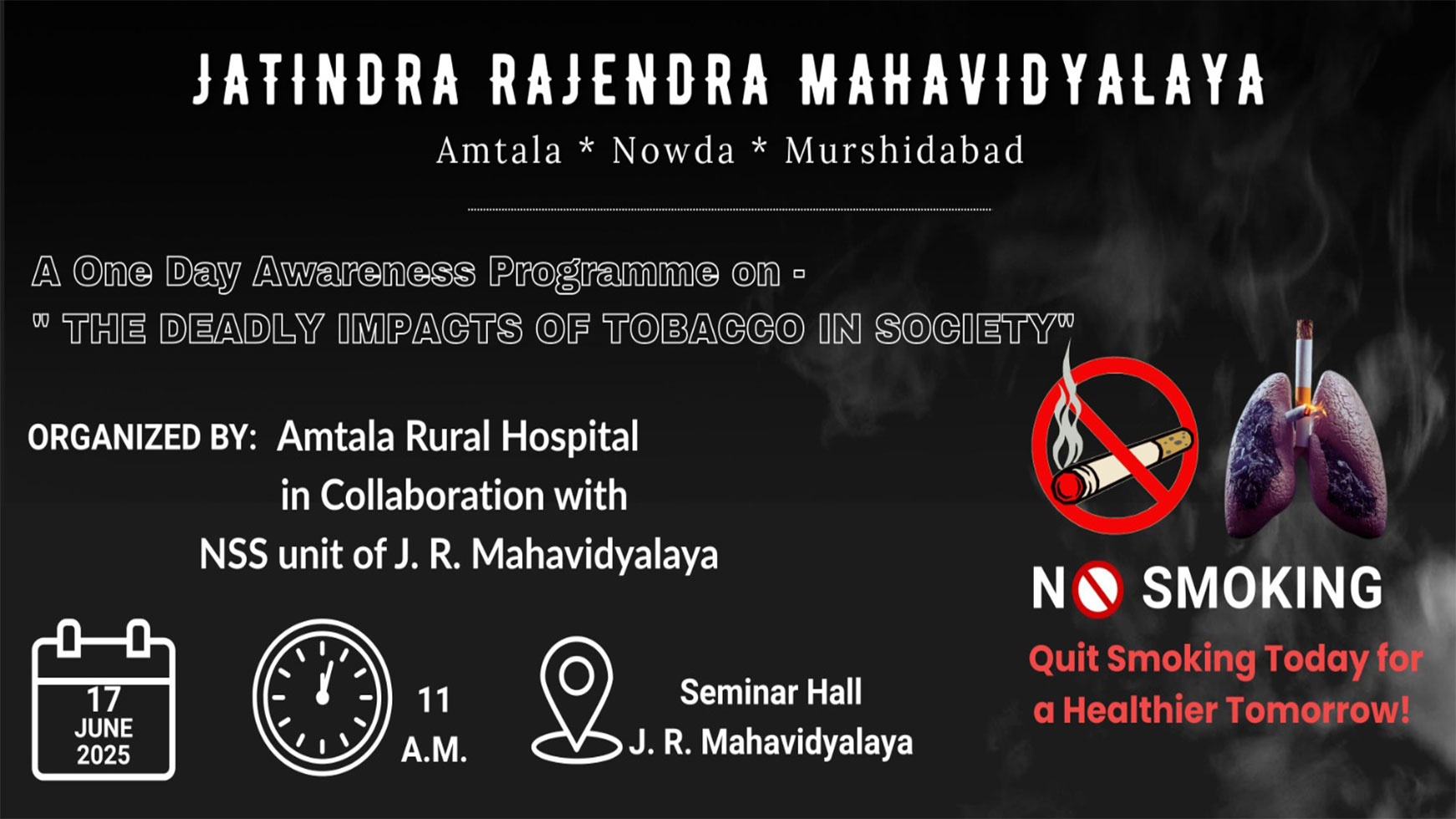 Awareness Programme on Tobacco